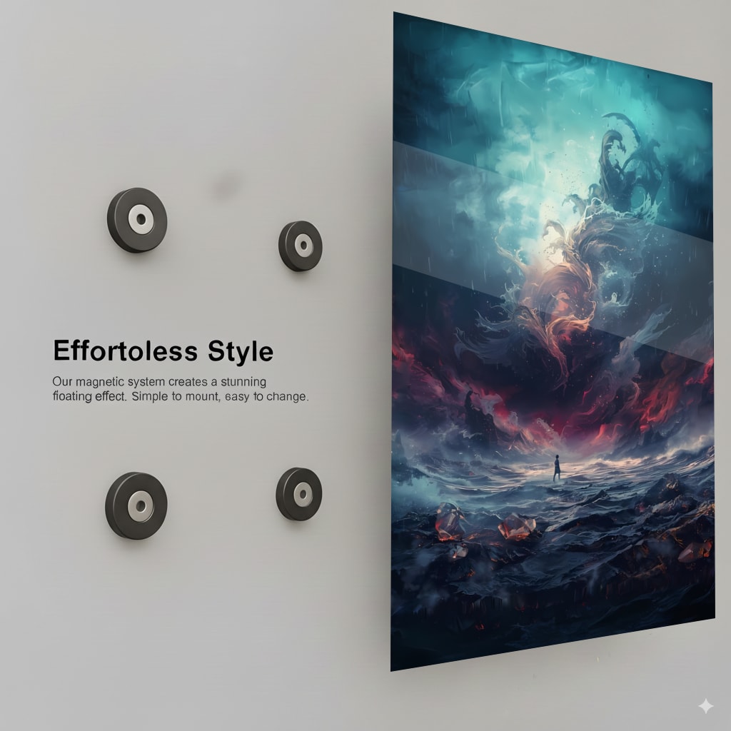 Enigmatic Ocean Stroll - Installation Mockup