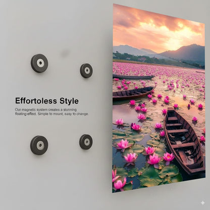 Serene Lotus Lake - Installation Mockup