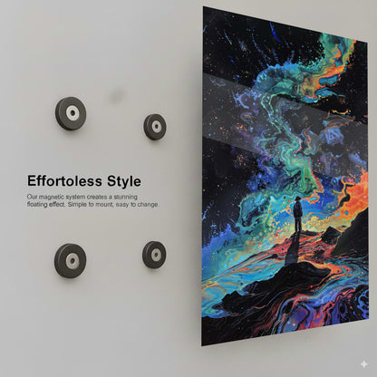 Cosmic Wanderer's Vision - Installation Mockup