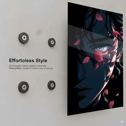 Blooming Sorrowful Tears - Installation Mockup