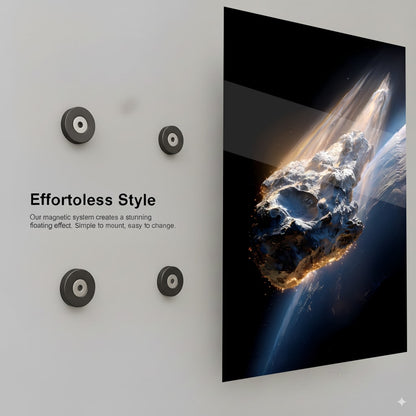 Cosmic Impact Event - Installation Mockup