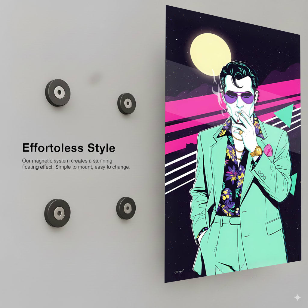 Vice Night – Neon Luxe 80s Patrick Nagel - Installation Guide