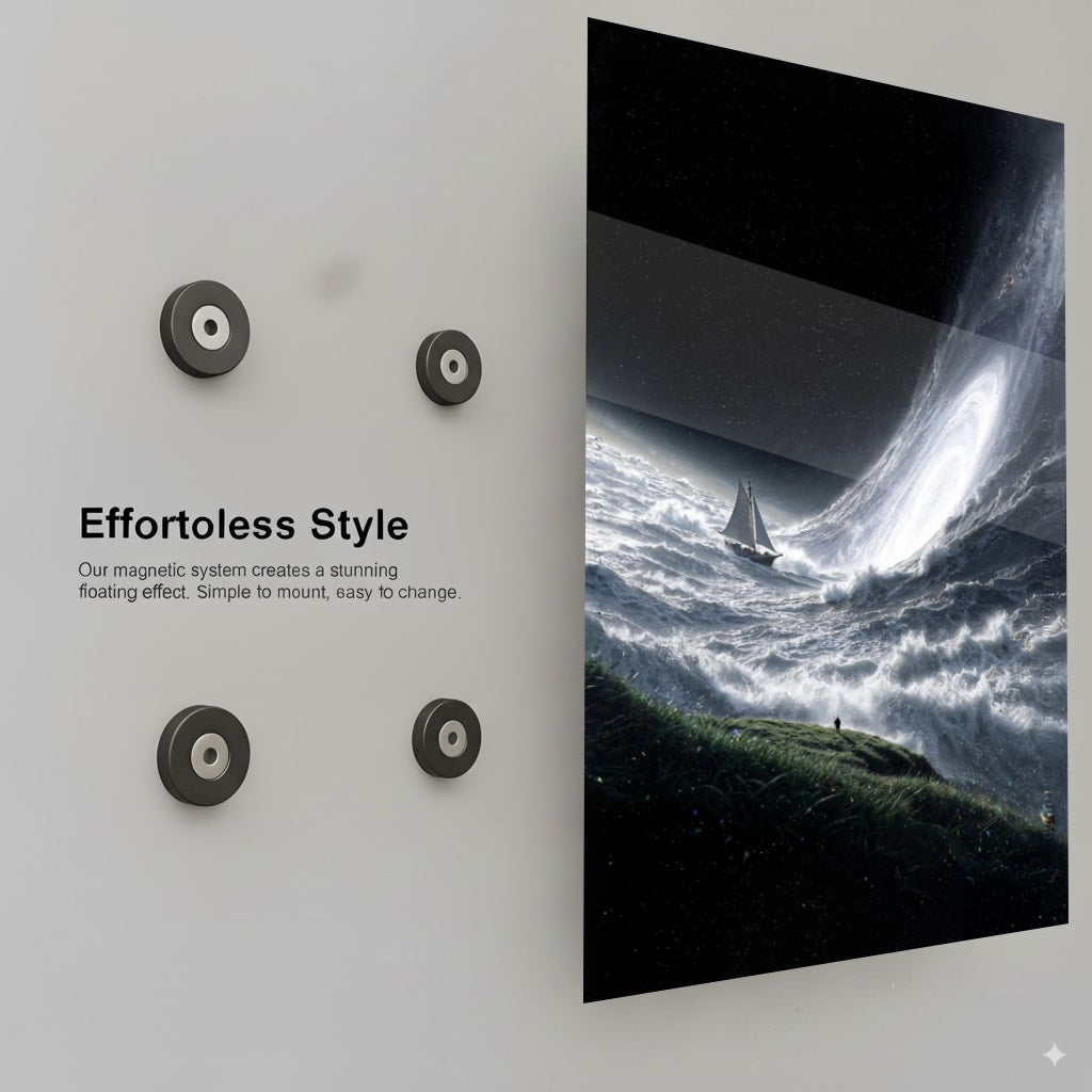 Cosmic Storm Voyage - Installation Mockup