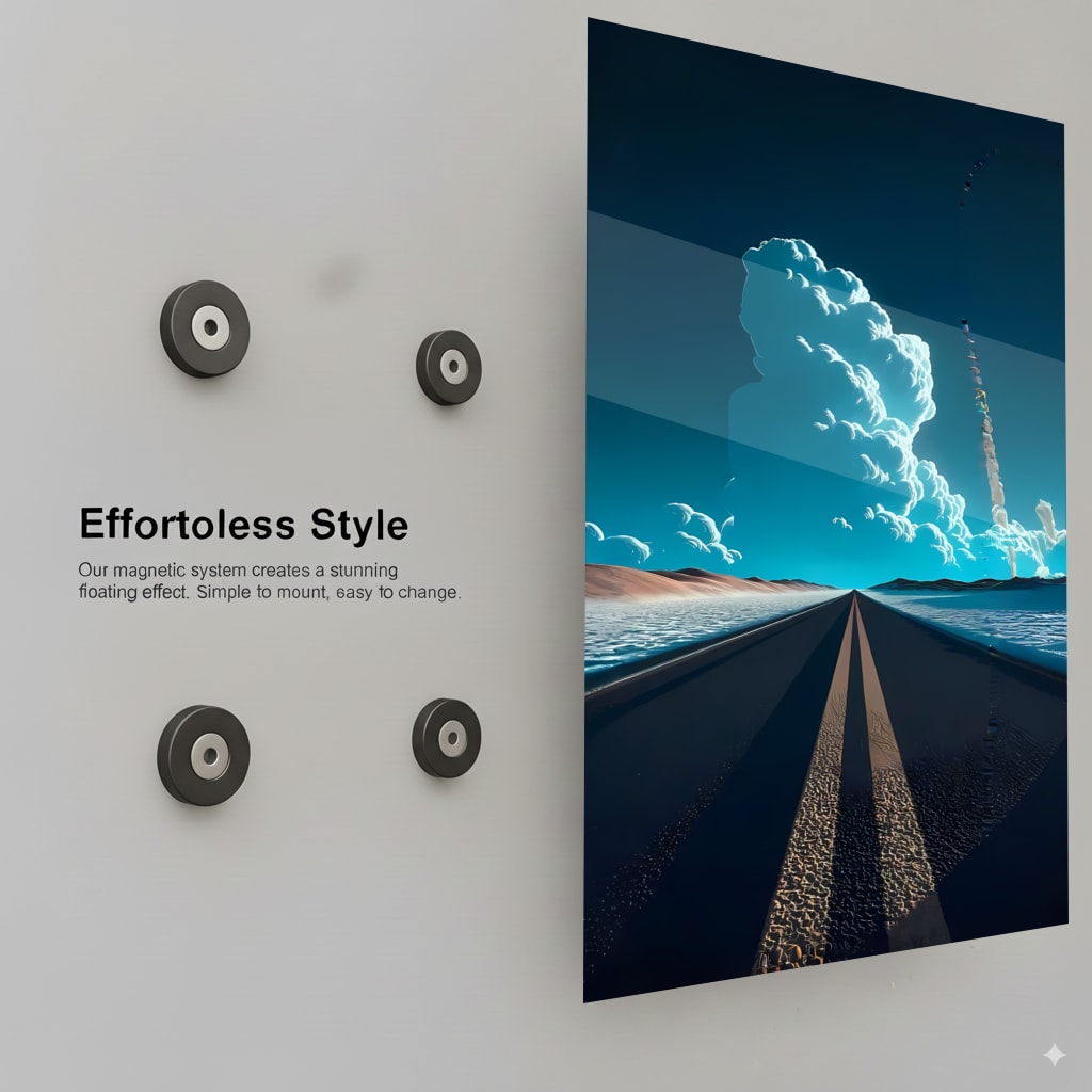 Infinite Road Ahead - Installation Mockup