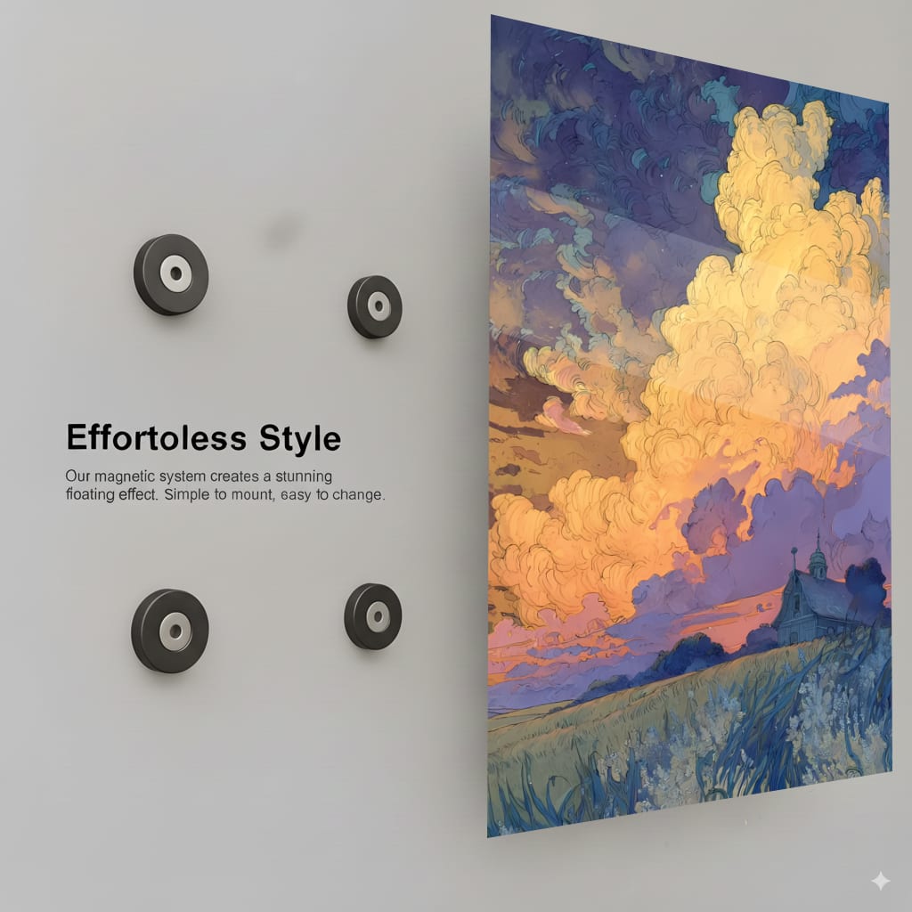 Golden Sky's Embrace - Installation Mockup