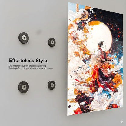 Celestial Bloom Dance - Installation Mockup