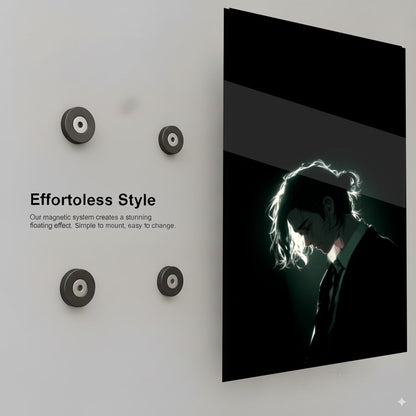 Melancholy Silhouette Glow - Installation Mockup