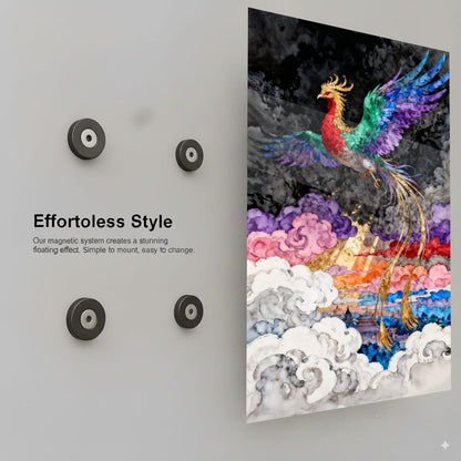 Majestic Bird Ascending - Installation Mockup