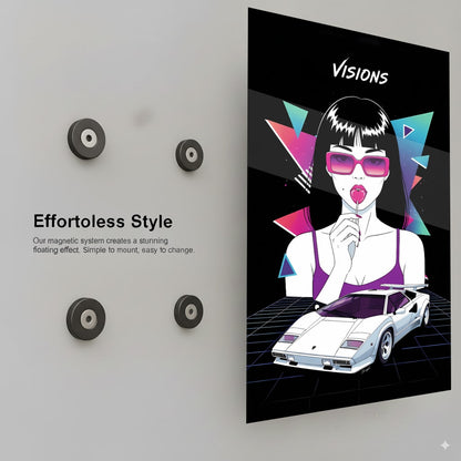 Visions - Synthwave Candy Dream 80s Patrick Nagel - Installation Guide