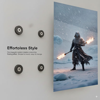 Frozen Flame Warrior - Installation Mockup